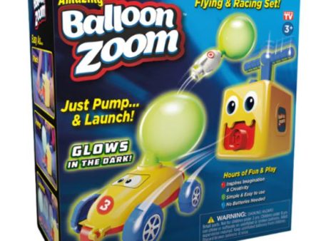 Balloon Zoom Rocket Car Set Online Hot Sale