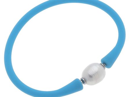 Bali Freshwater Pearl Silicone Bracelet Fashion