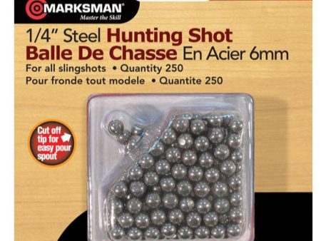 Marksman Steel Shot Slingshot Ammunition Discount