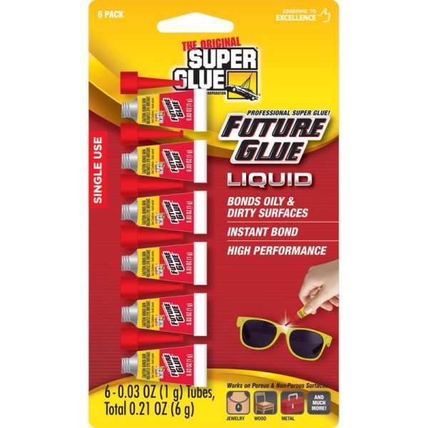 Super Glue All Purpose Glue Single Use Mini Tubes - 6 pc. Online