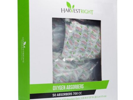 Harvest Right 700cc Oxygen Absorber Packs - 50 pc. Online Hot Sale