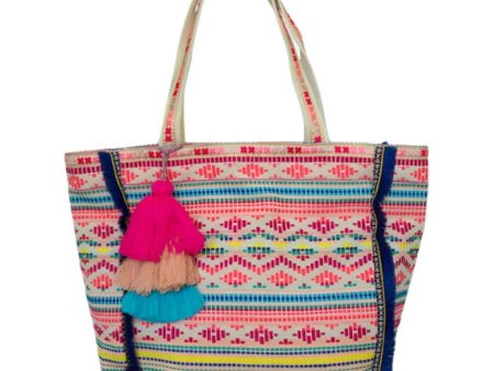 Jen & Co. Marquerite Aztec Tote For Sale