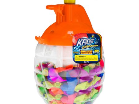 Kaos Assorted Water Balloons & Pumper - 250 pc. on Sale