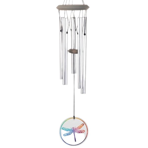 Woodstock Habitats Windchime (Glass Dragonfly) - 22  Supply