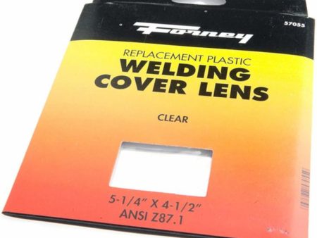 Forney Replacement Welding Helmet Lens - 4.5  x 5.3  Online Sale