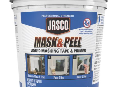 Jasco Mask & Peel Liquid Masking Tape (White) - 1 qt. on Sale