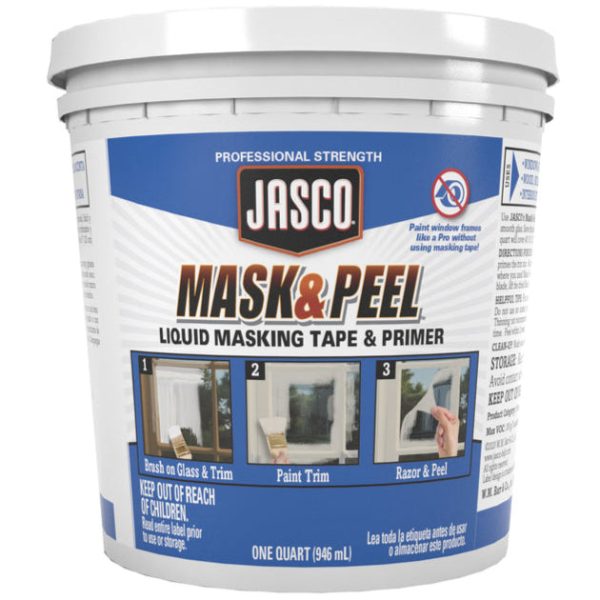 Jasco Mask & Peel Liquid Masking Tape (White) - 1 qt. on Sale