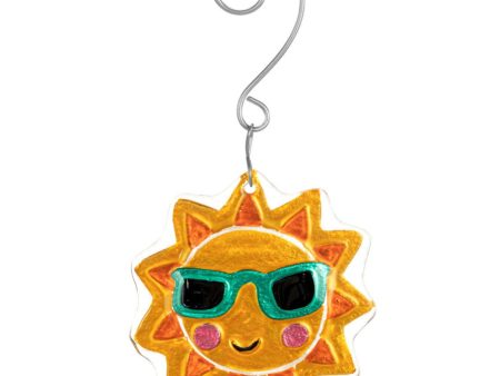 Sun & Shades Glass Fusion Ornament For Discount