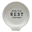 Give It A Rest  Stoneware Spoon Resting Plate Online