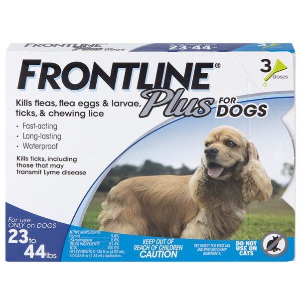 Frontline Flea & Tick Treatment (Dog) - 3 pc. Sale