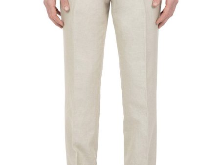 TROUSER LINEN UBER   JOE 7019 SAND Hot on Sale