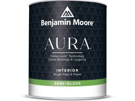 Aura Waterborne Interior Paint - Semi-Gloss Finish 528 Discount