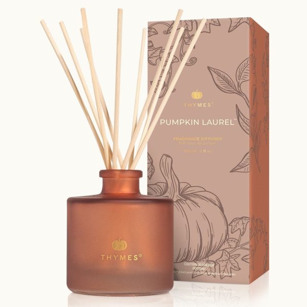 Thymes Pumpkin Laurel Reed Diffuser - 4 oz. Supply