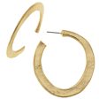 Hammered Hoop Earrings Online now