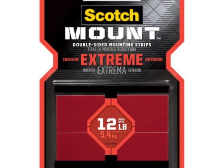 3M Scotch-Mount Extreme Double-Sided Mounting Strips - 8 pc. Online now