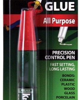 Krazy Glue Super Strength Glue (Precision Pen) - 0.14 oz. Online now