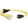 Coleman 10 4 STOW 250V Generator Cord Y-Splitter - 3  Fashion