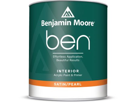 ben Waterborne Interior Paint- Satin Pearl 628 Fashion