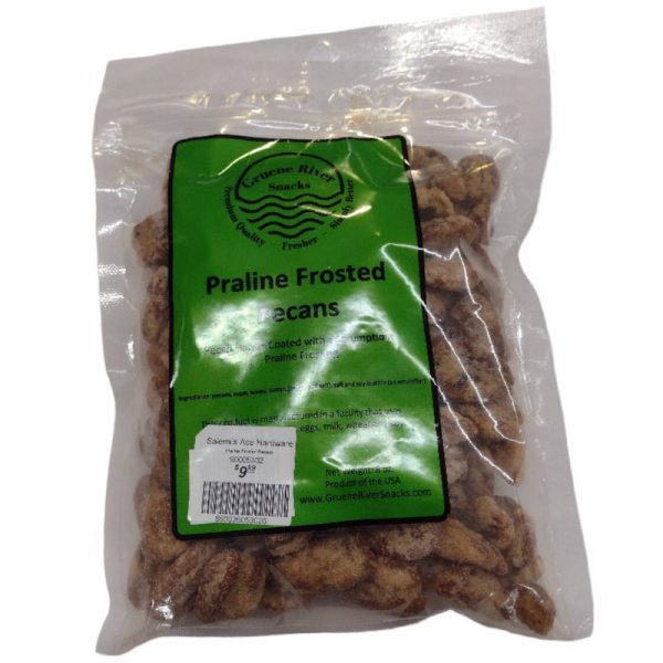 Gruene River Praline Frosted Pecans - 8 oz. Hot on Sale