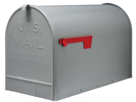 Gibraltar Stanley Galvanized Steel Mailbox (Gray) Online Sale