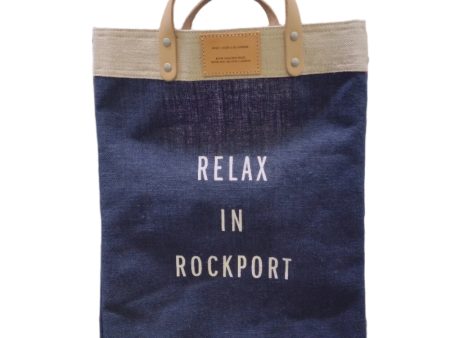 Salemi s Ace  Relax In Rockport  Carryall Market Bag Online now