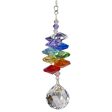 Crystal Rainbow Cascade Suncatcher - 4  Sale