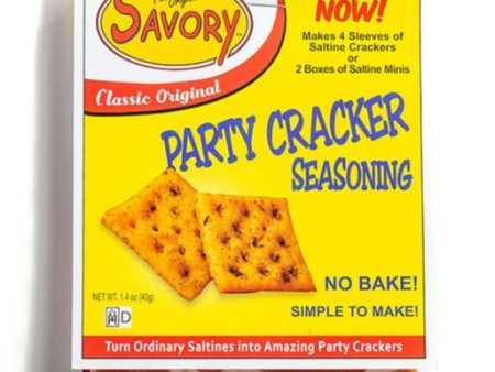 Savory Party Cracker Seasoning Mixes Supply