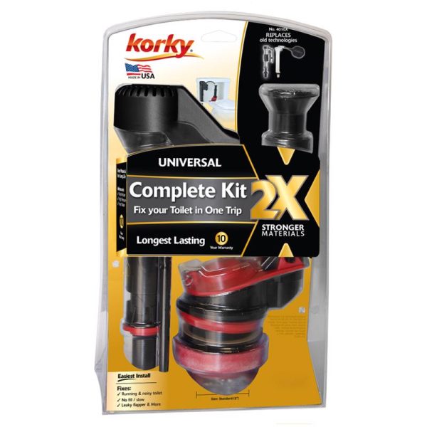 Korky 2X Complete 2  Toilet Repair Kit (Universal) Online Sale