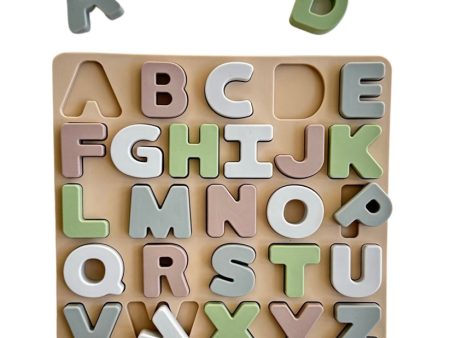 Ali + Oli 26-Piece Silicone Alphabet Puzzle Hot on Sale