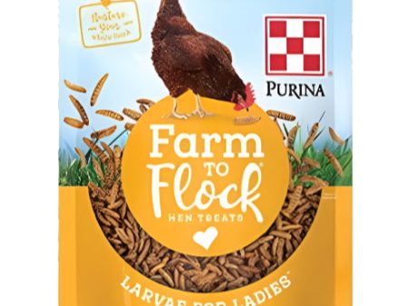 Purina Farm to Flock Larvae Hen Treats - 3 lb. Supply