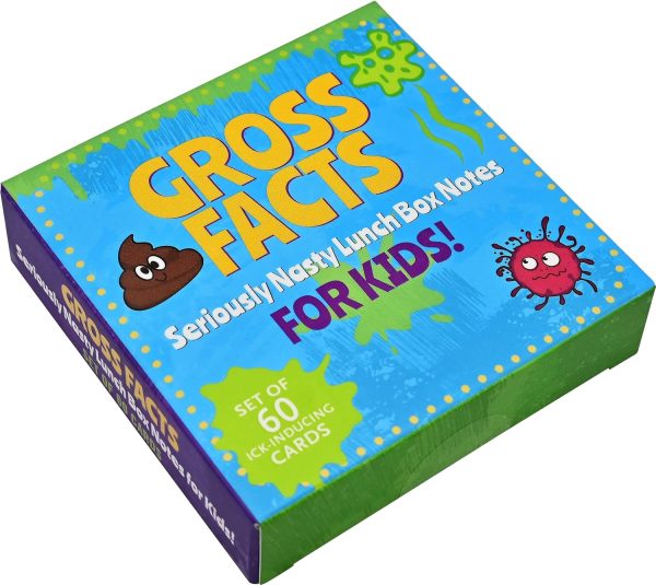 Gross Facts Lunch Box Notes for Kids - 60 pc. Online