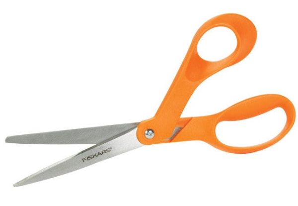 Fiskars Original Orange Stainless Steel Scissors - 8  Online now