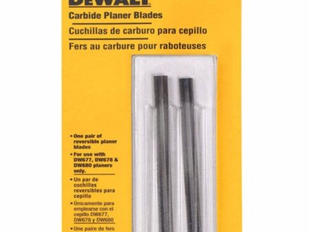 DeWalt Double-Edged Carbide Planer Blade 2-Pack - 3.25  Cheap