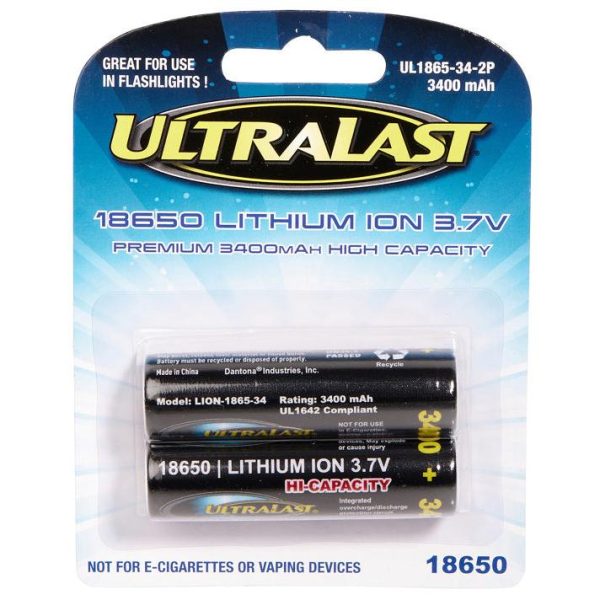 UltraLast Lithium Rechargeable Solar Lighting Batteries For Discount