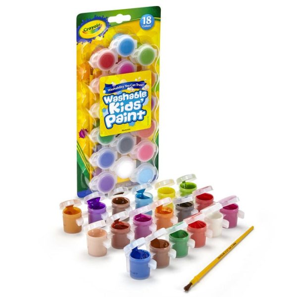 Crayola Washable Paint Set - 18 pc. Sale