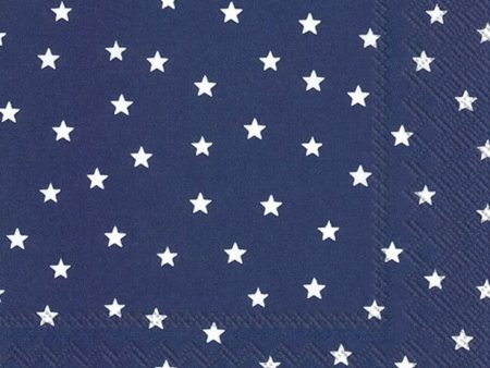 American Flag Stars Paper Luncheon Napkins - 40 pc. Online now