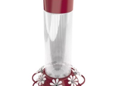 Nature s Way Textured Glass Hummingbird Feeder - 28 oz. Online Sale