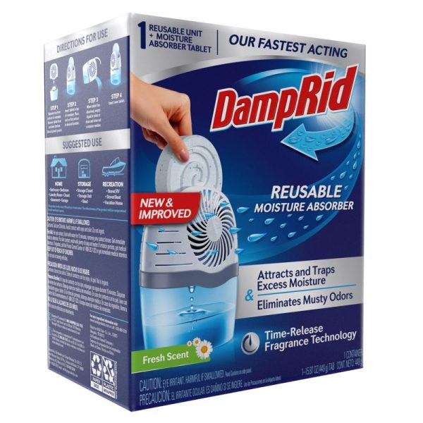 DampRid Moisture Absorber & Odor Eliminator (Fresh Scent) Online now