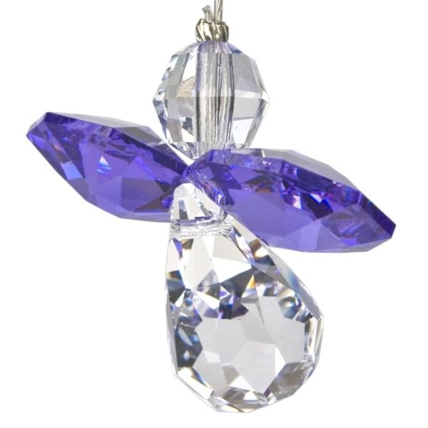 Crystal Birthstone Guardian Angel Suncatchers - 1  Online Hot Sale