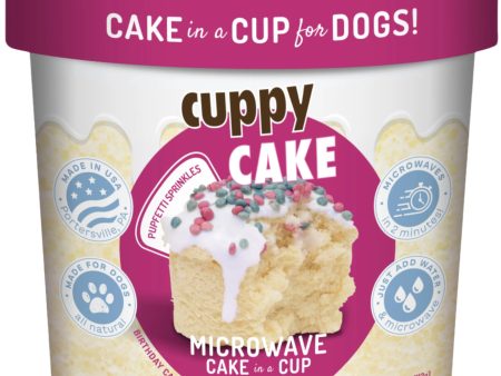 Puppy Cake Microwave Cupcake Mix for Dogs - 4 oz. Online now