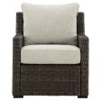 Ashley Brook Ranch Outdoor Lounge Chair (Brown) Online Sale