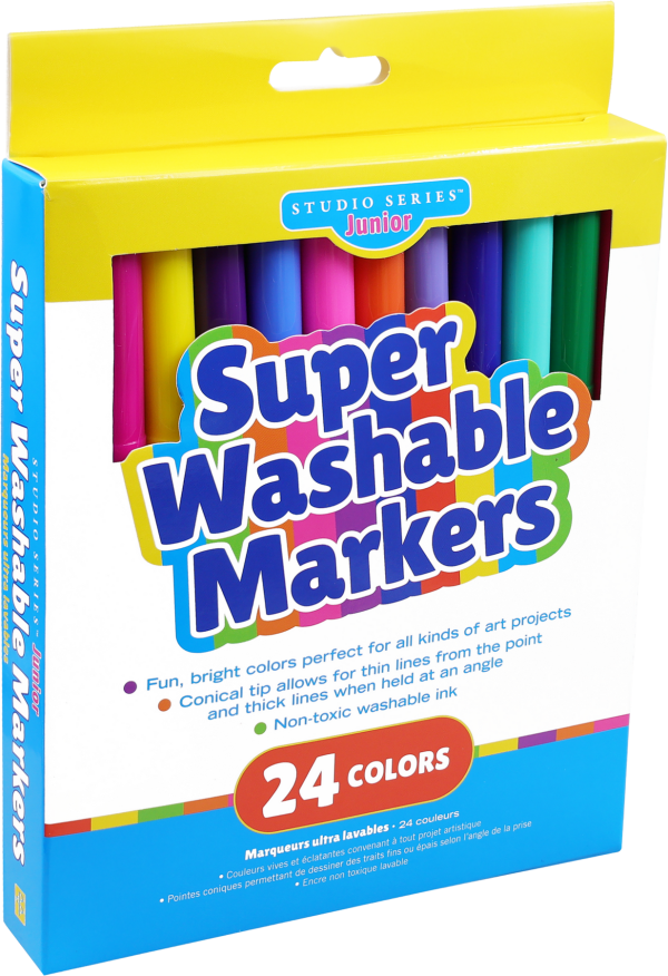 Studio Series Super Washable Markers - 24 pc. For Sale