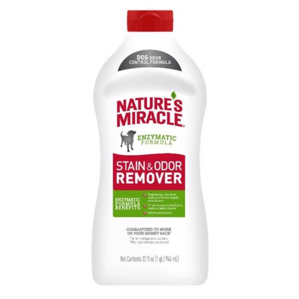 Nature s Miracle Pet Stain & Odor Remover - 32 oz. Hot on Sale