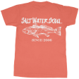 Salt Water Soul Dyed T-Shirt - Redfish Sale