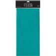 Tissue Paper - Peacock Teal - 20  x 30  - 8 pc. Hot on Sale