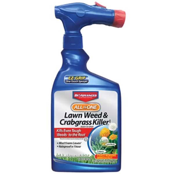 BioAdvanced All-in-One Weed & Crabgrass Killer - 32 oz. Online Hot Sale