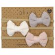 Ali + Oli Baby Headband Bow Set - 3 Pc. Online Sale