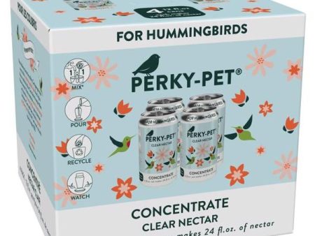 Perky-Pet Hummingbird Nectar Liquid Concentrate Cans Hot on Sale