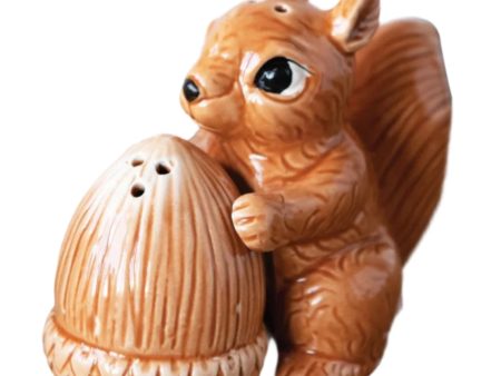 Squirrel & Acorn Ceramic Salt Pepper Shakers For Discount