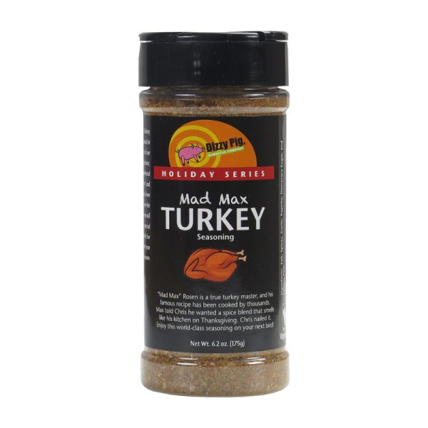 Dizzy Pig Mad Max Turkey BBQ Rub - 6.2 oz. For Discount